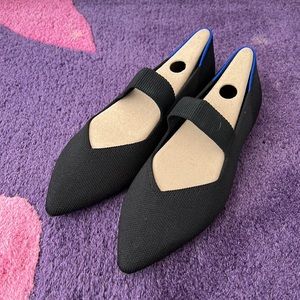 Rothy’s black women’s mary jane’s in size 8